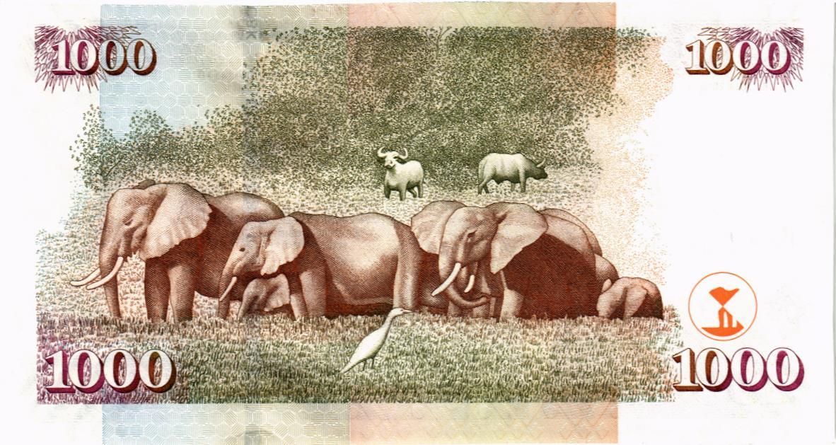 КЕНИЯ 1000 ШИЛЛИНГОВ мини 2