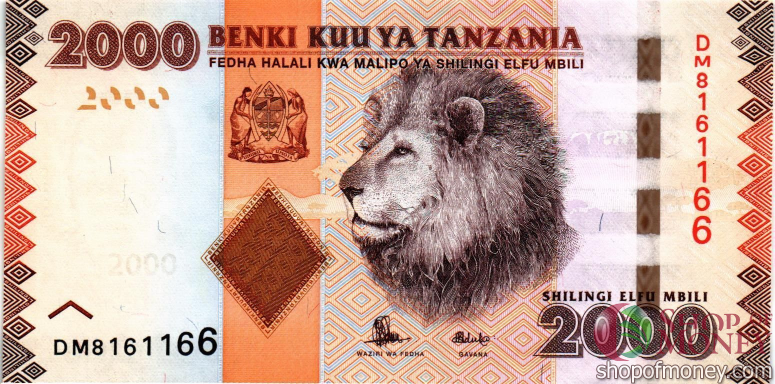 ТАНЗАНИЯ 2000 ШИЛЛИНГОВ мини 1