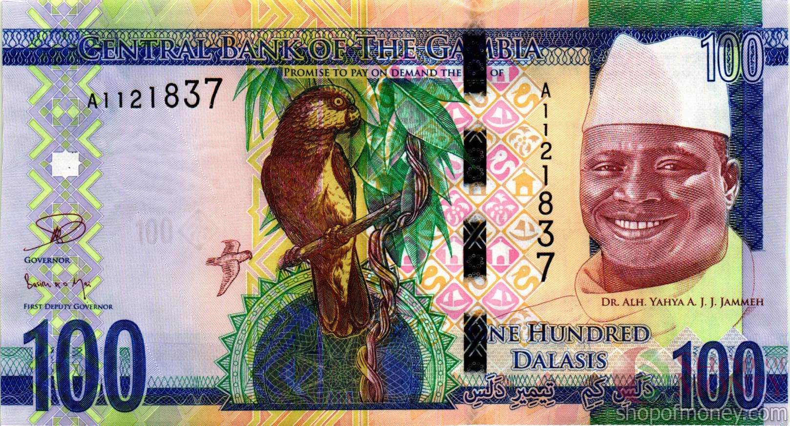 ГАМБИЯ 100 ДАЛАСИ мини 1