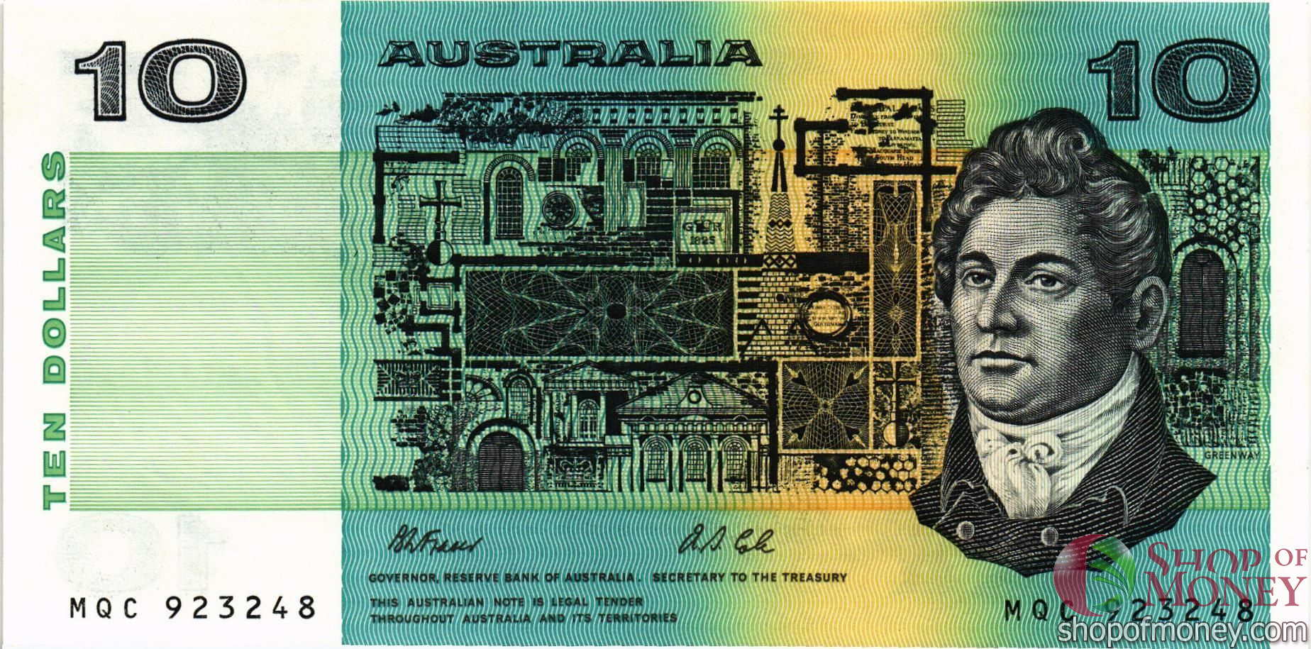 АВСТРАЛИЯ 10 ДОЛЛАРОВ