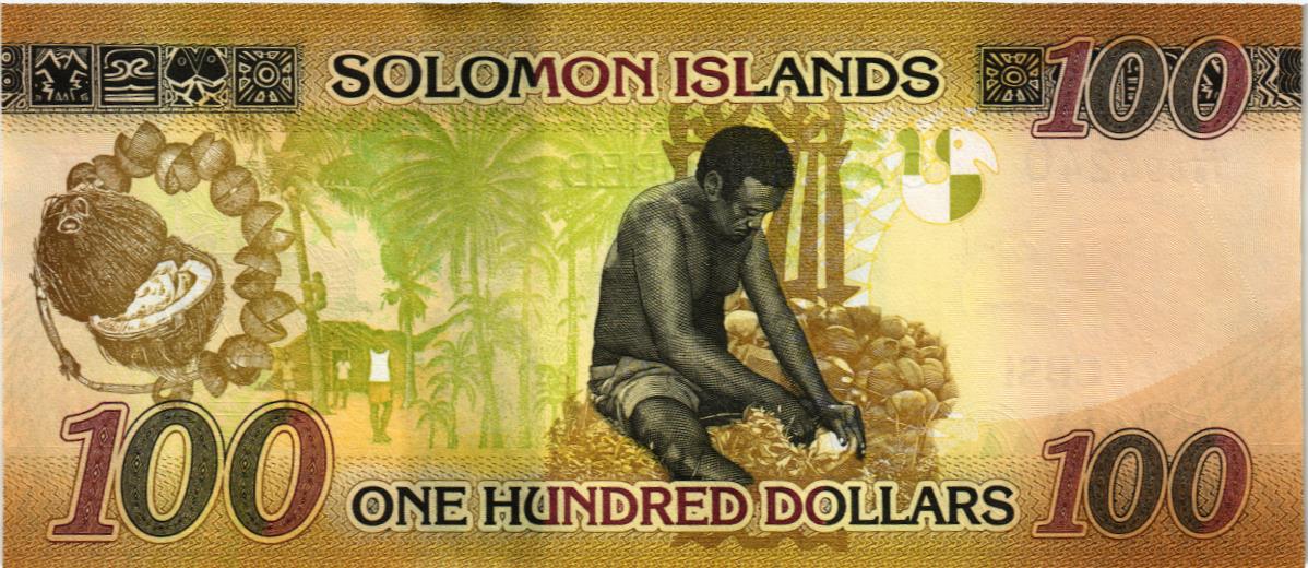 СОЛОМОНОВЫ ОСТРОВА 100 ДОЛЛАРОВ мини 2