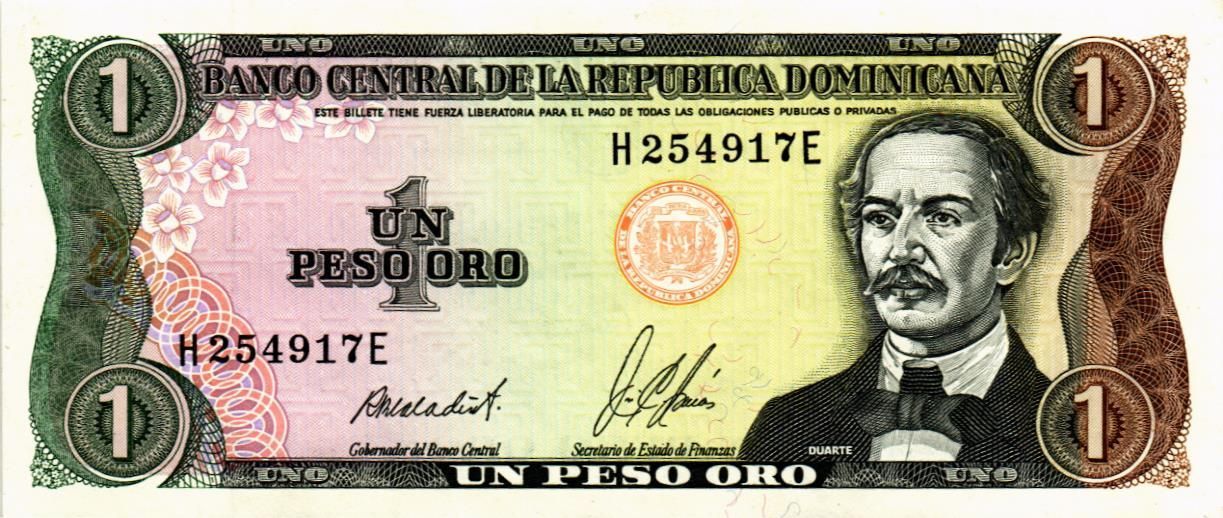 ДОМИНИКАНСКАЯ РЕСПУБЛИКА 1 ПЕСО мини 1