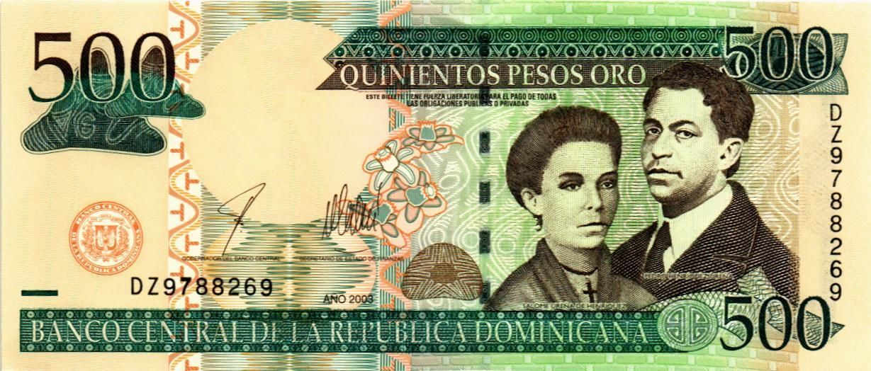ДОМИНИКАНСКАЯ РЕСПУБЛИКА 500 ПЕСО мини 1