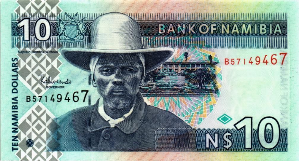НАМИБИЯ 10 ДОЛЛАРОВ