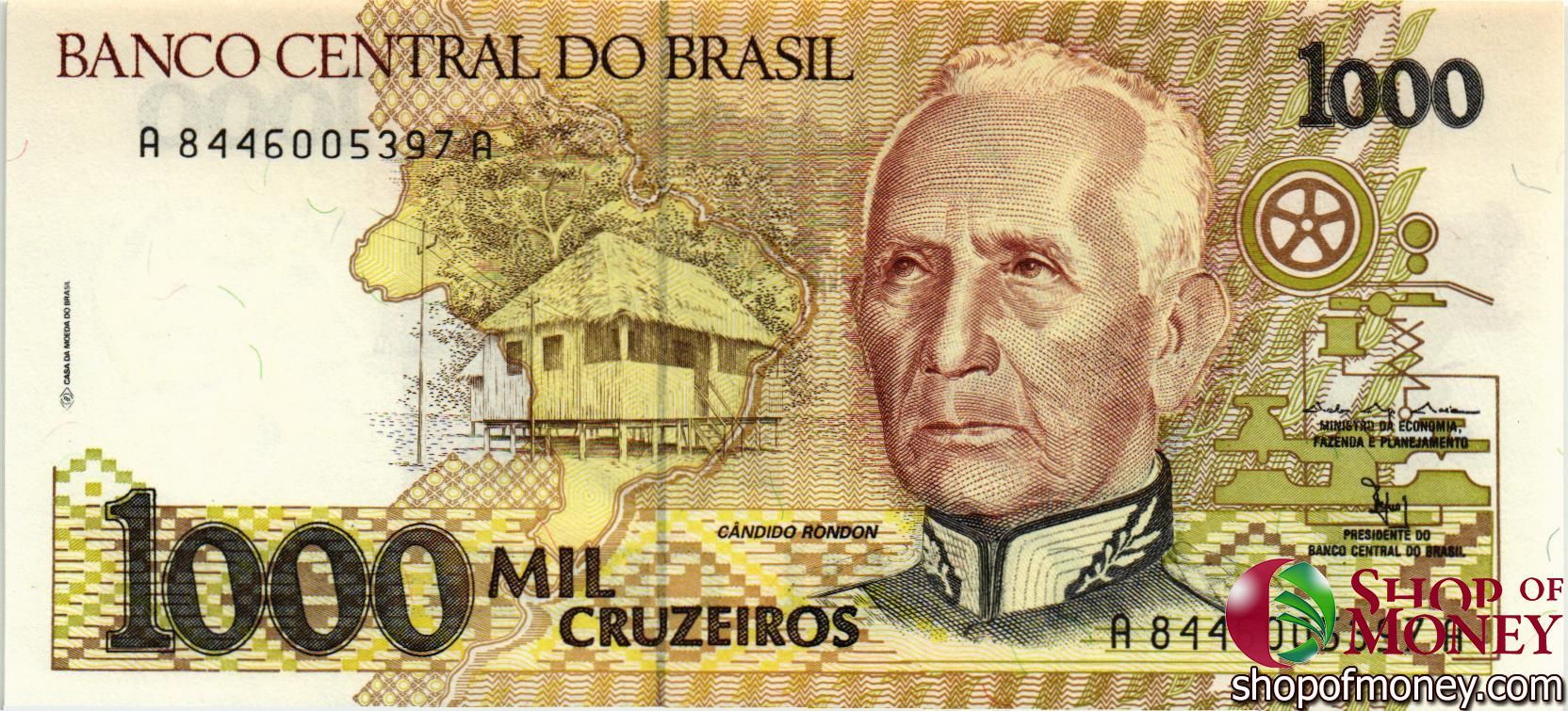 БРАЗИЛИЯ 1000 КРУЗЕЙРО