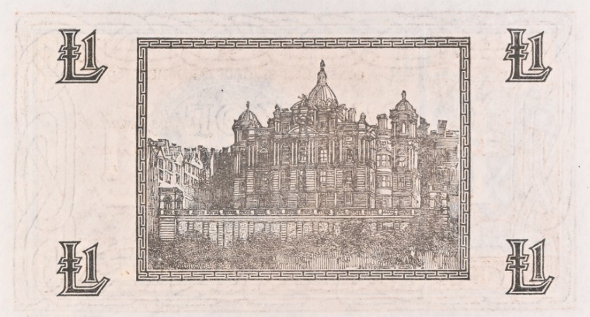 ШОТЛАНДИЯ 1 ФУНТ (PMG - GRADE 66) TOP POP мини 4