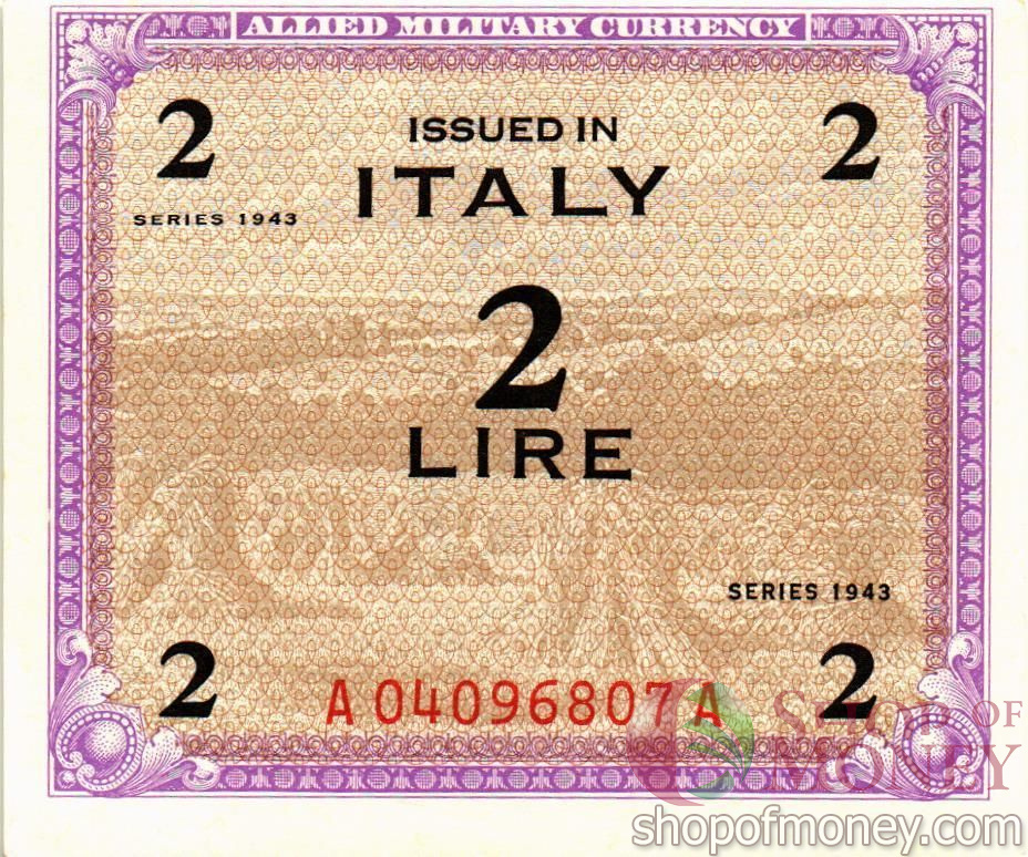 ИТАЛИЯ 2 ЛИРЫ