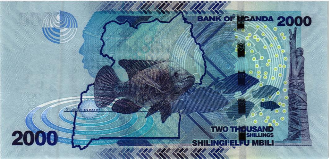 УГАНДА 2000 ШИЛЛИНГОВ мини 2
