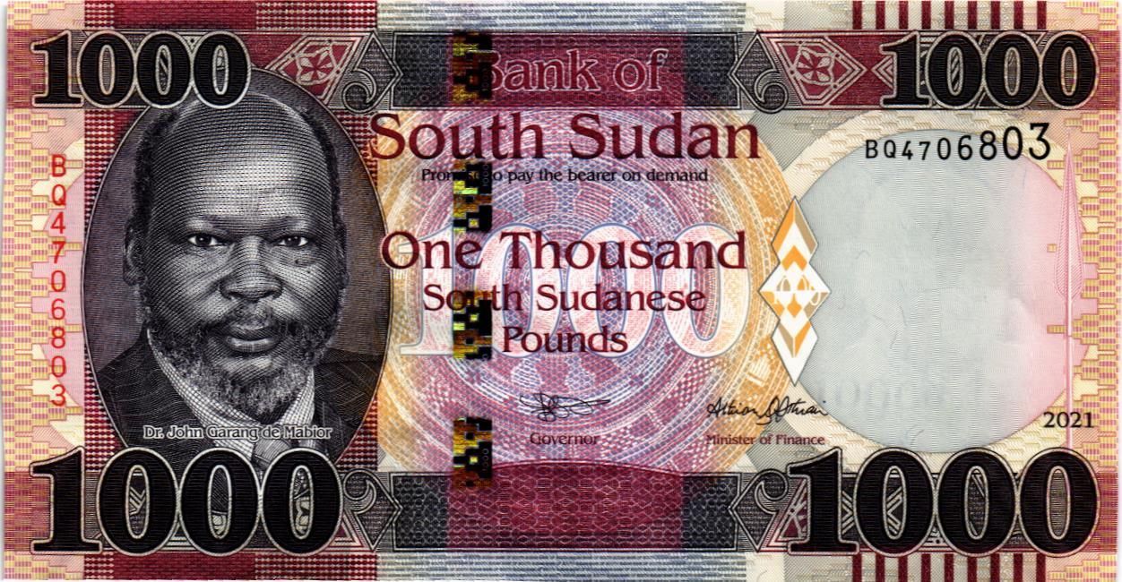 ЮЖНЫЙ СУДАН 1000 ФУНТОВ мини 1