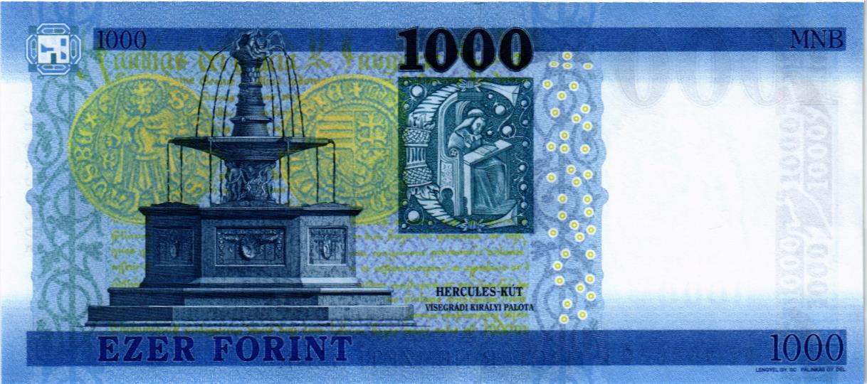 ВЕНГРИЯ 1000 ФОРИНТОВ мини 2