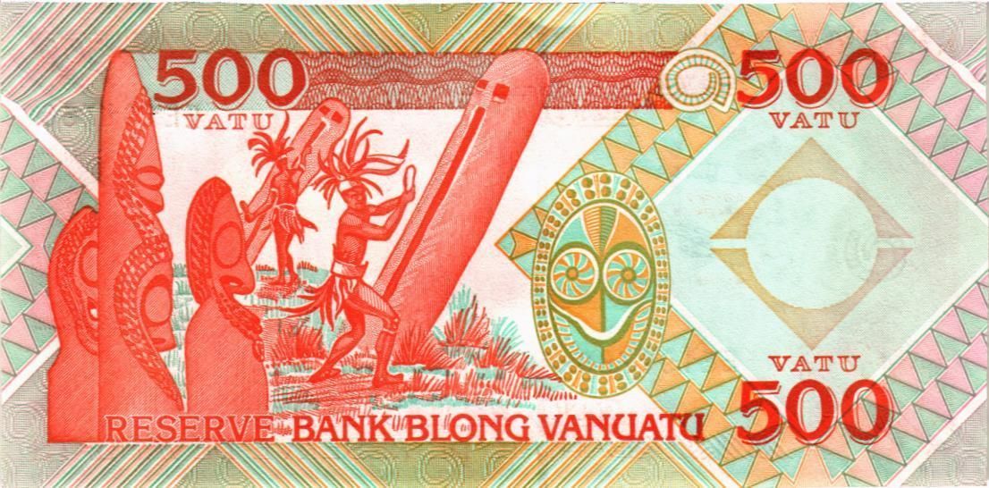 ВАНУАТУ 500 ВАТУ UNC мини 2