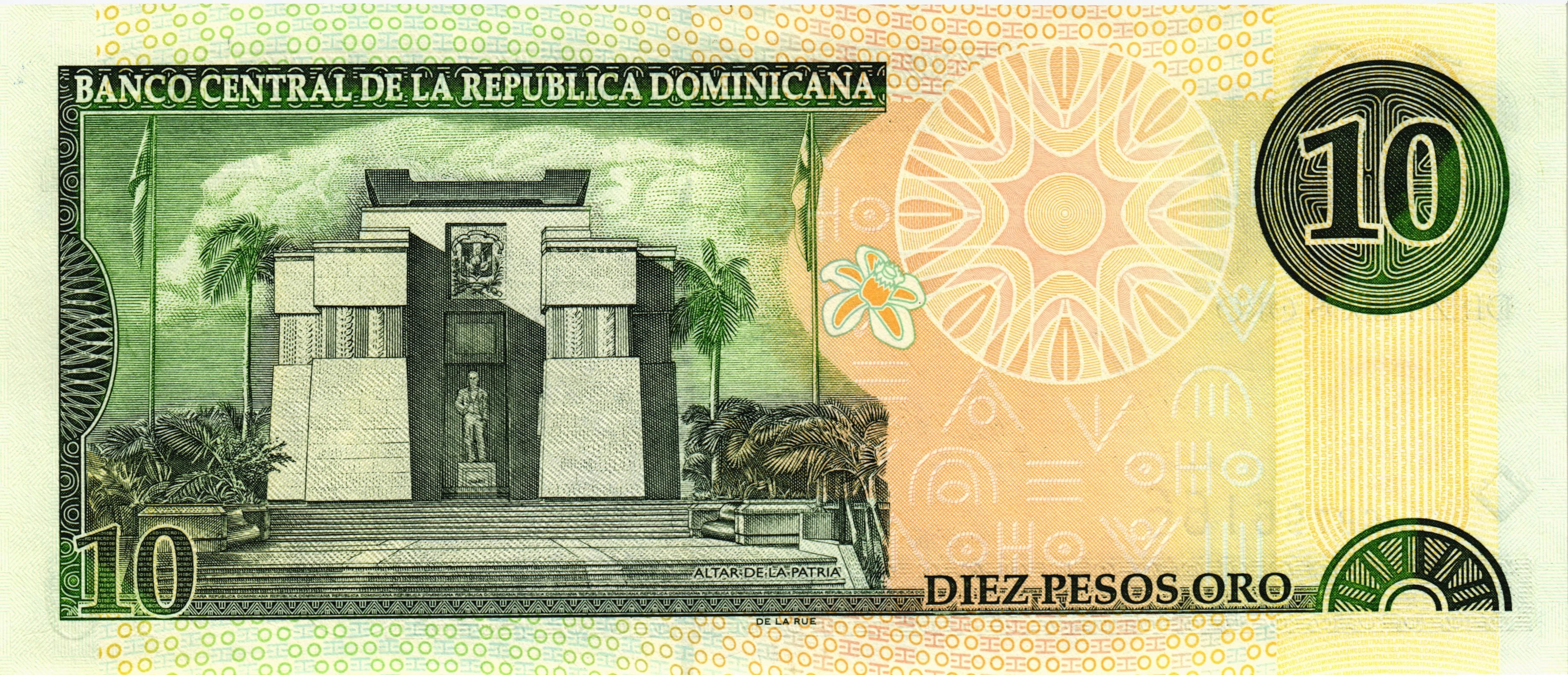 ДОМИНИКАНСКАЯ РЕСПУБЛИКА 10 ПЕСО мини 2