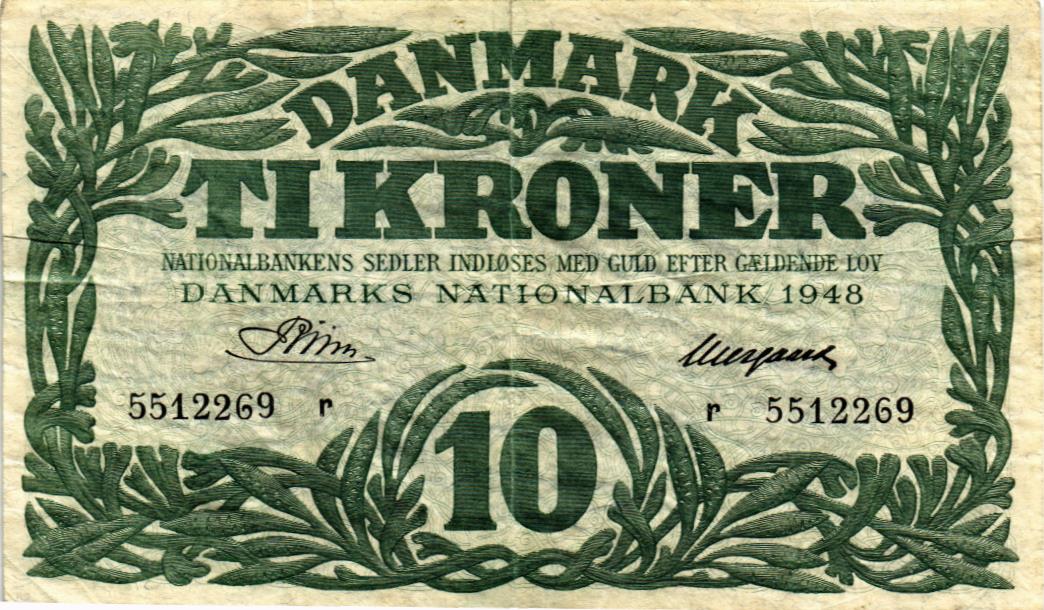 ДАНИЯ 10 КРОН мини 1