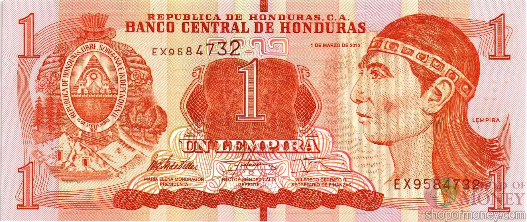 ГОНДУРАС 1 ЛЕМПИРА