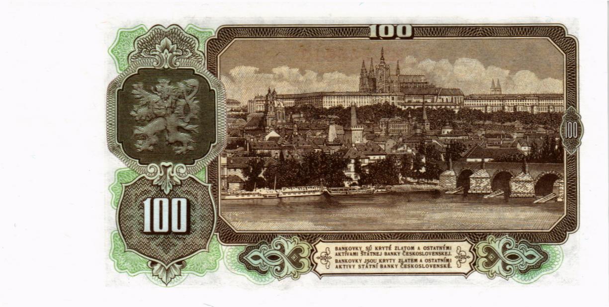 ЧЕХОСЛОВАКИЯ 100 КРОН мини 2
