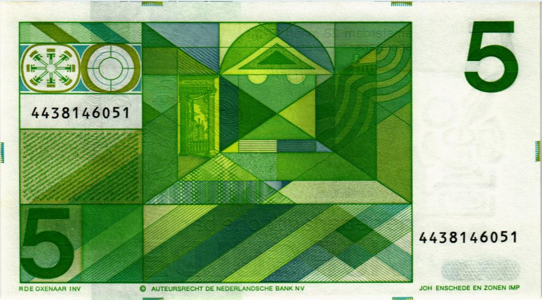 НИДЕРЛАНДЫ 5 ГУЛЬДЕНОВ мини 2