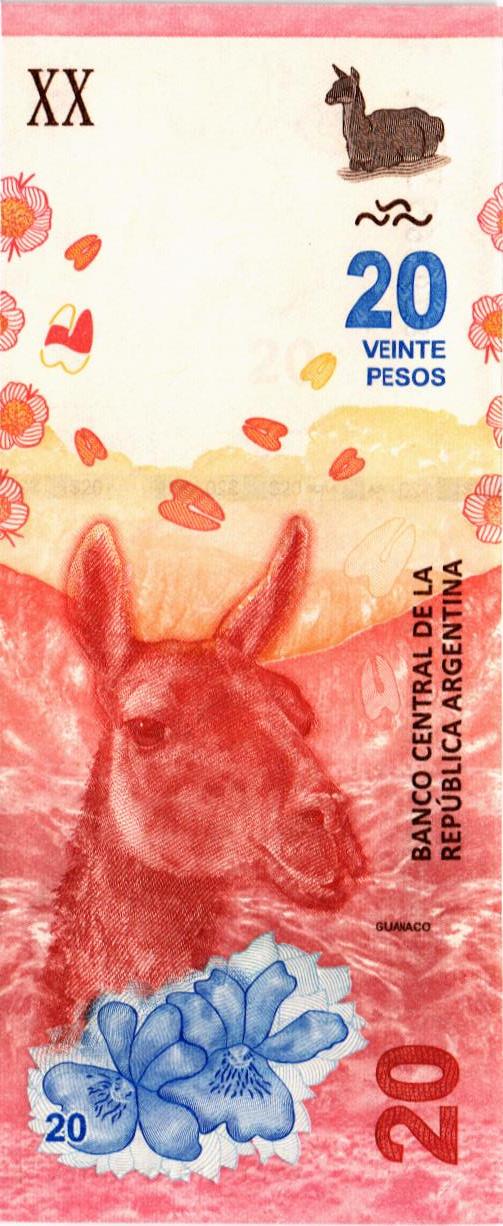 АРГЕНТИНА 20 ПЕСО