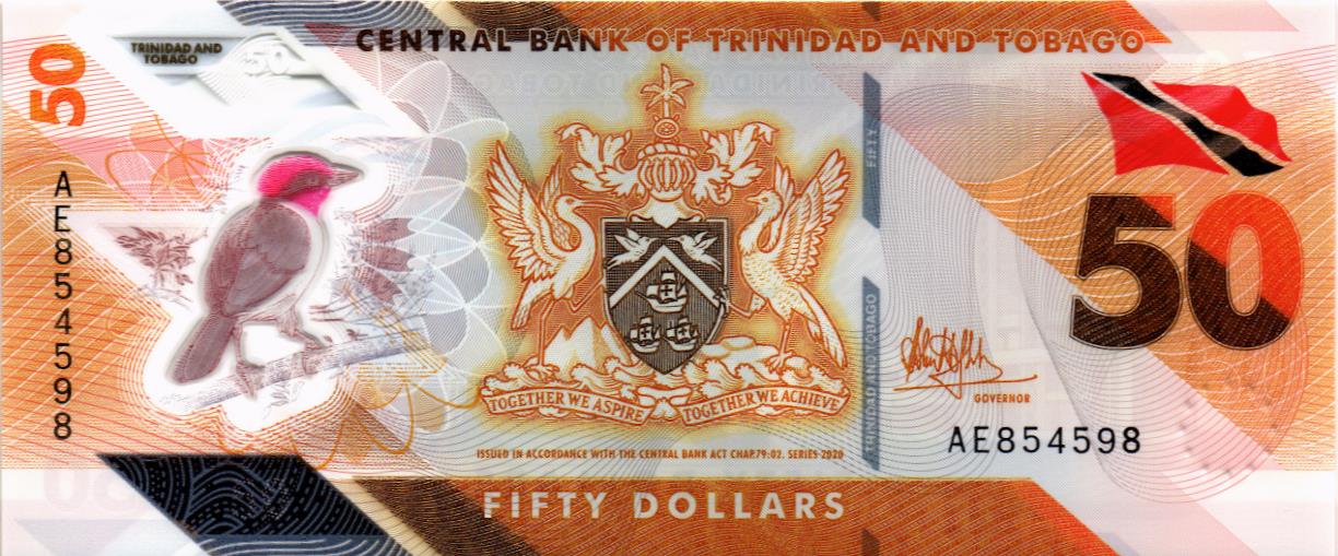 ТРИНИДАД И ТОБАГО 50 ДОЛЛАРОВ