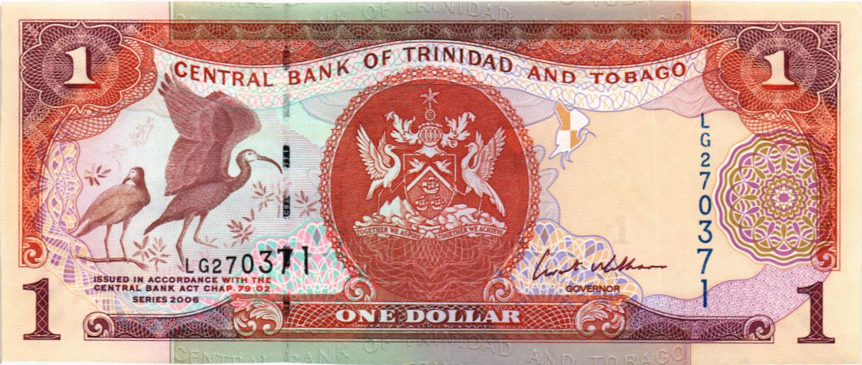 ТРИНИДАД И ТОБАГО 1 ДОЛЛАР мини 1