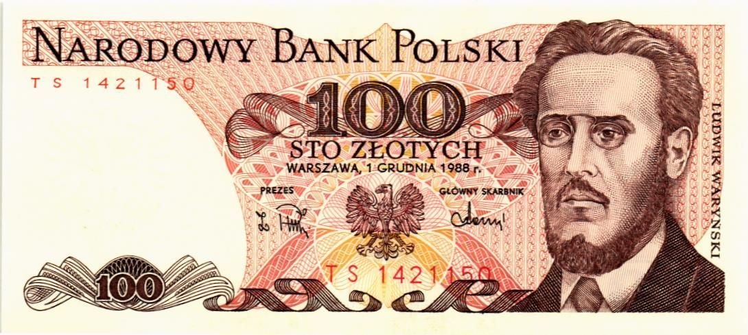 ПОЛЬША 100 ЗЛОТЫХ мини 1