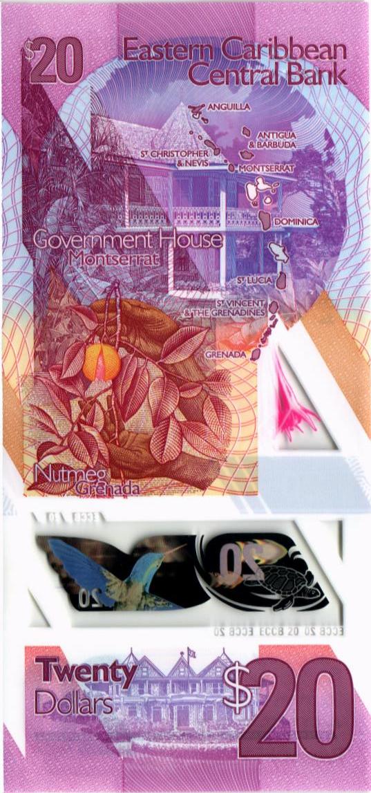 ВОСТОЧНЫЕ КАРИБЫ 20 ДОЛЛАРОВ мини 2