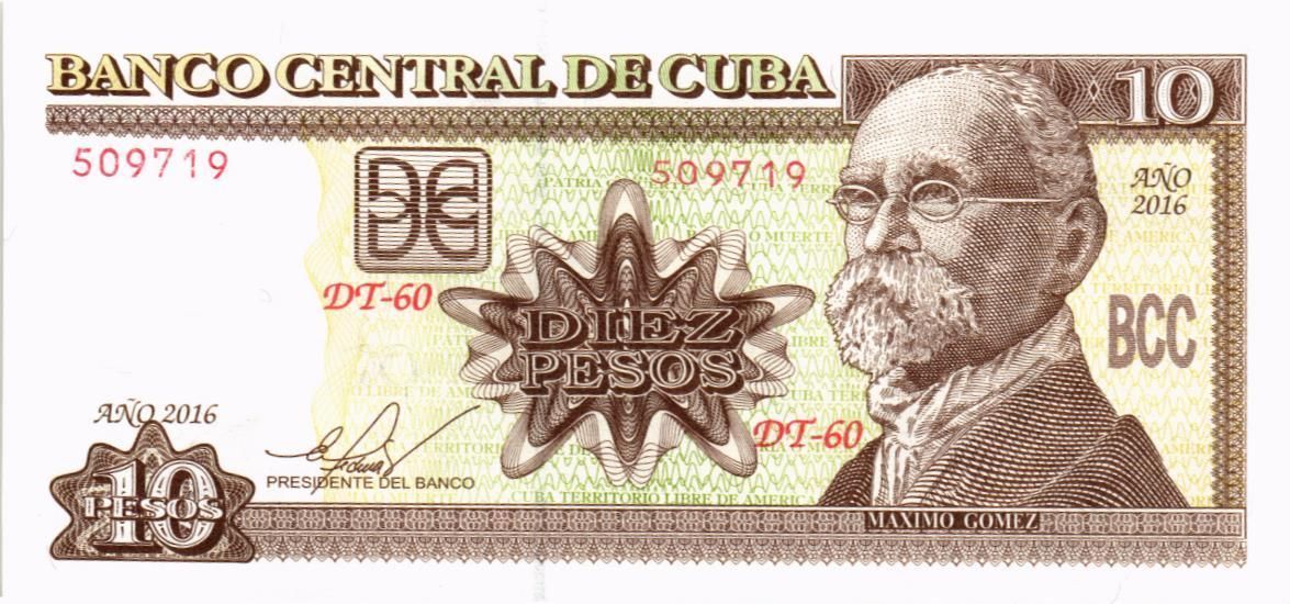КУБА 10 ПЕСО