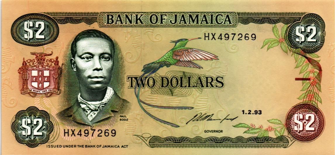 ЯМАЙКА 2 ДОЛЛАРА мини 1