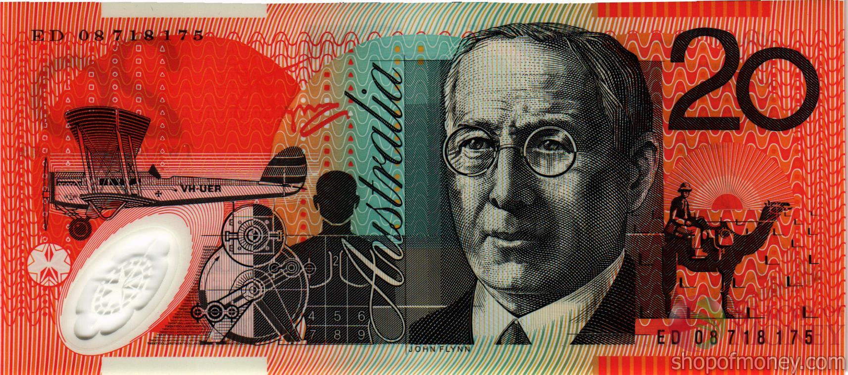 АВСТРАЛИЯ 20 ДОЛЛАРОВ мини 2