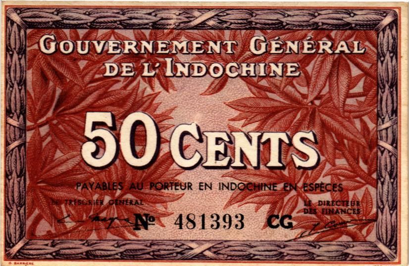 ФРАНЦУЗСКИЙ ИНДОКИТАЙ 50 ЦЕНТОВ