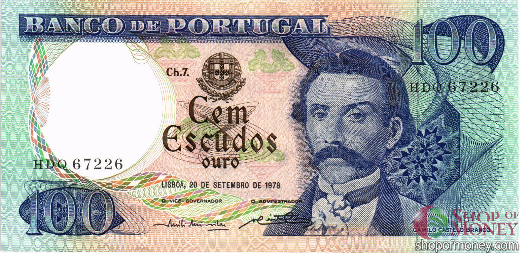 ПОРТУГАЛИЯ 100 ЭСКУДО