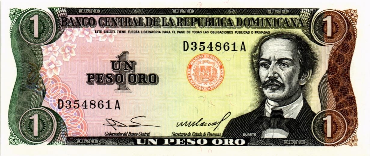 ДОМИНИКАНСКАЯ РЕСПУБЛИКА 1 ПЕСО мини 1