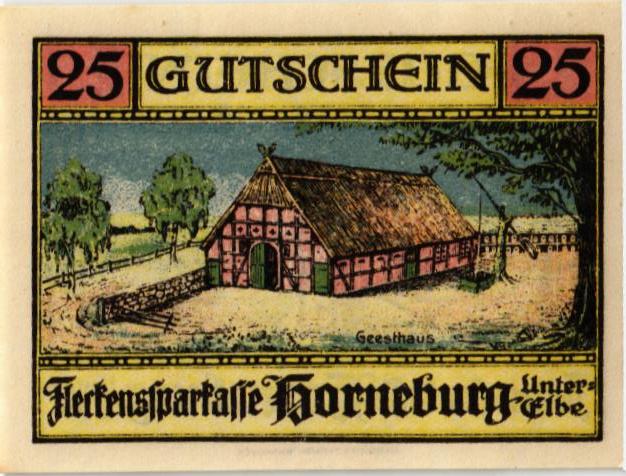 ГЕРМАНИЯ 25 ПФЕННИГОВ (НОТГЕЛЬД) мини 2