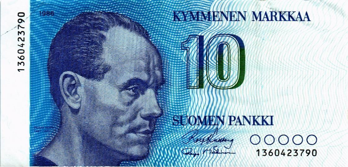 ФИНЛЯНДИЯ 10 МАРОК