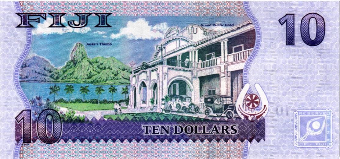 ФИДЖИ 10 ДОЛЛАРОВ мини 2