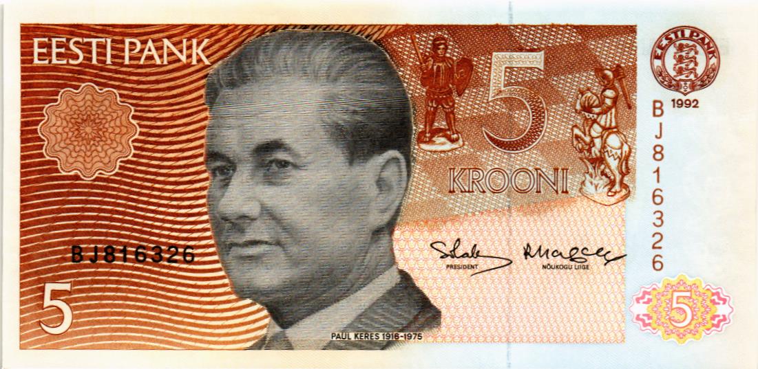 ЭСТОНИЯ 5 КРОН