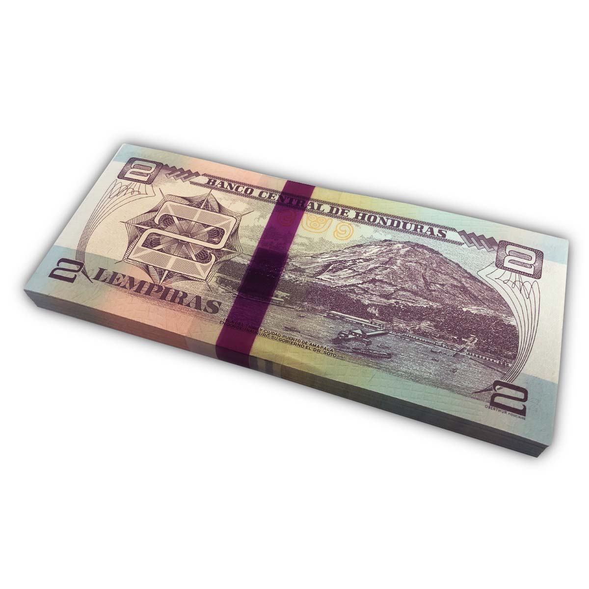 ГОНДУРАС 2 ЛЕМПИРЫ (100 БАНКНОТ) мини 2