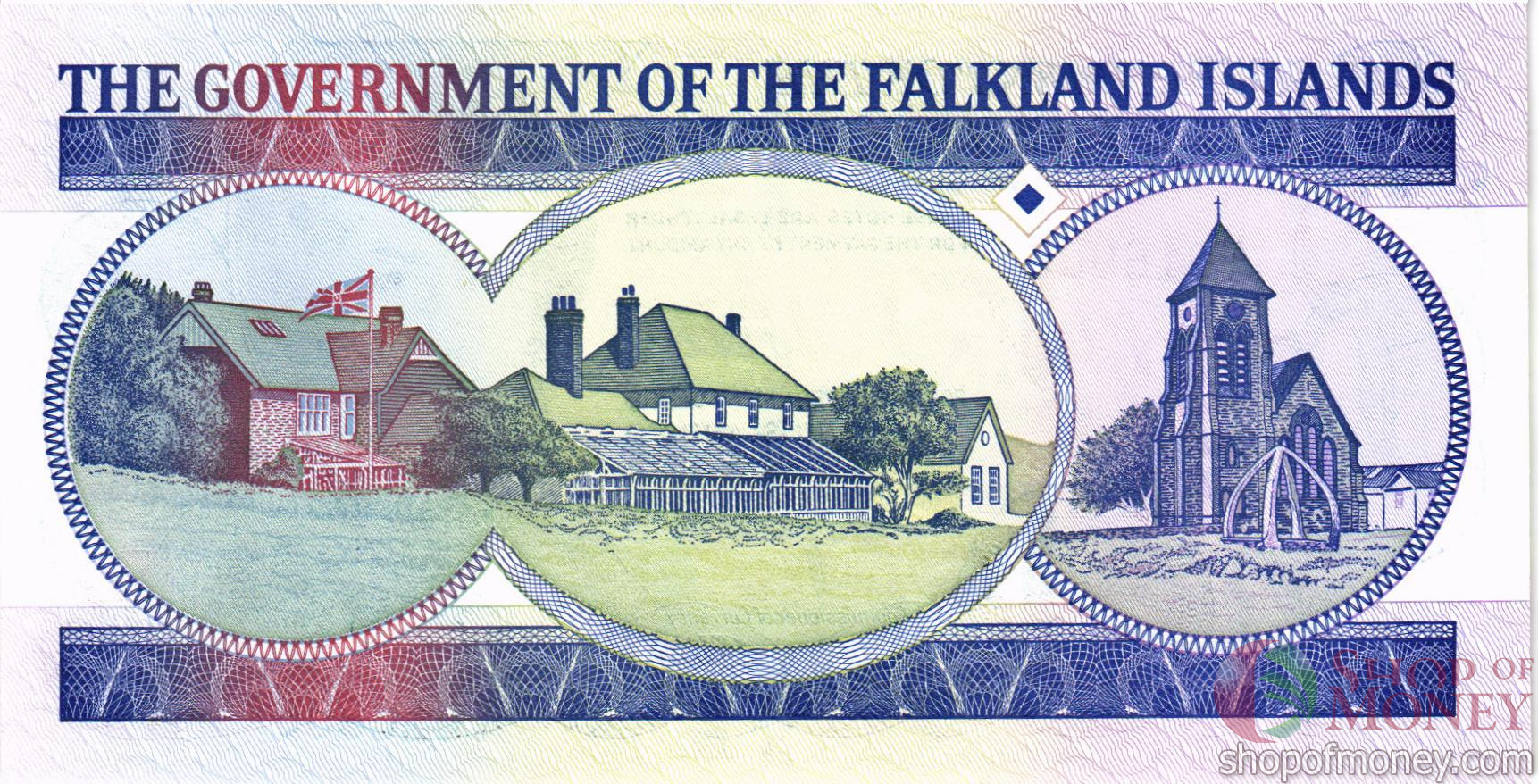 ФОЛКЛЕНДСКИЕ ОСТРОВА 50 ФУНТОВ мини 2