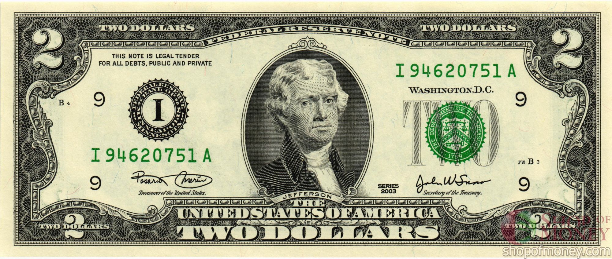 США 1 ДОЛЛАР мини 1