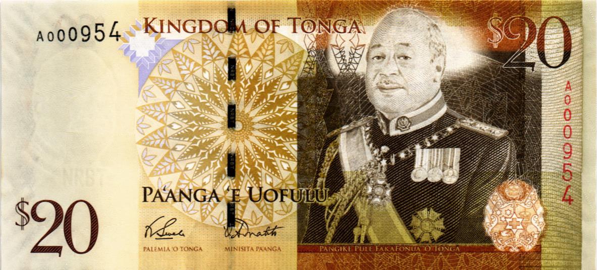 ТОНГА 20 ПААНГА мини 1