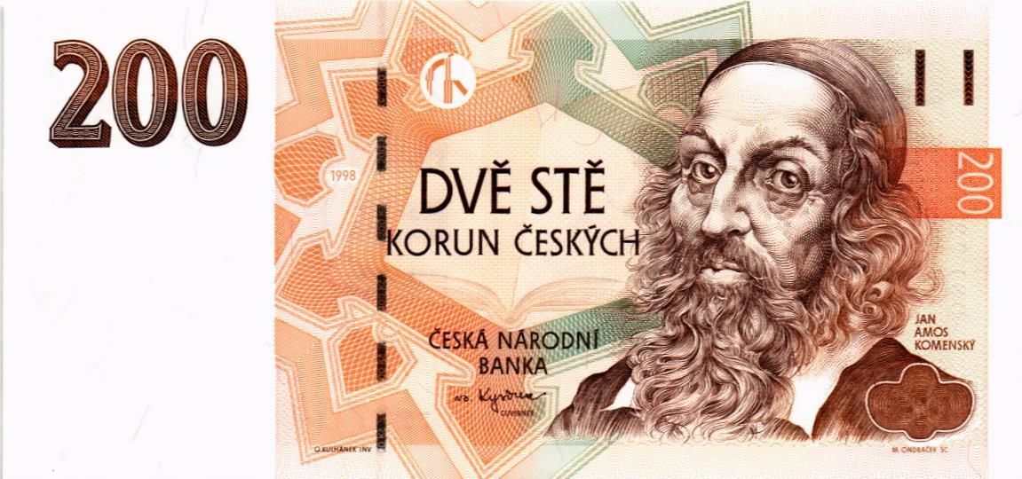 ЧЕХИЯ 200 КРОН (D) 1