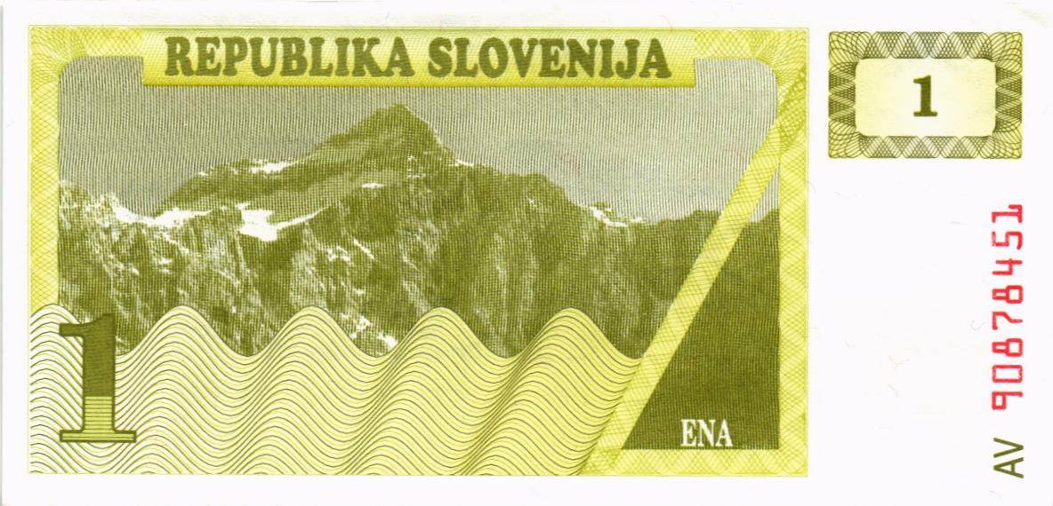 СЛОВЕНИЯ 1 ТОЛАР 2