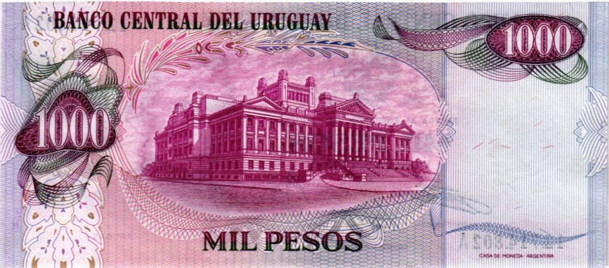 УРУГВАЙ 1000 ПЕСО 2