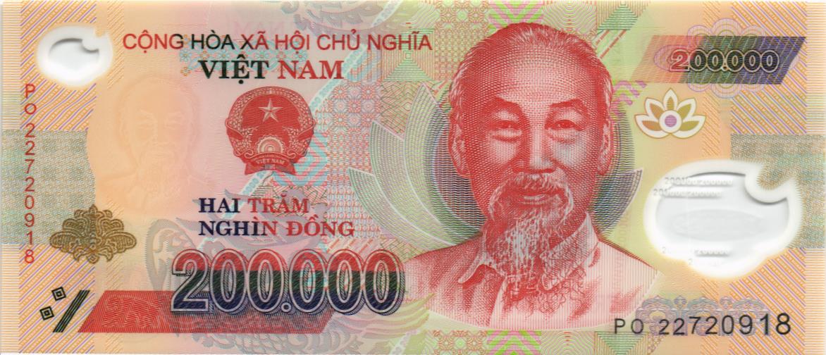 ВЬЕТНАМ 200000 ДОНГ 1