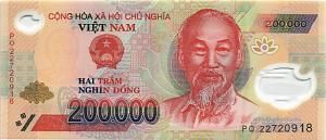 ВЬЕТНАМ 200000 ДОНГ 1