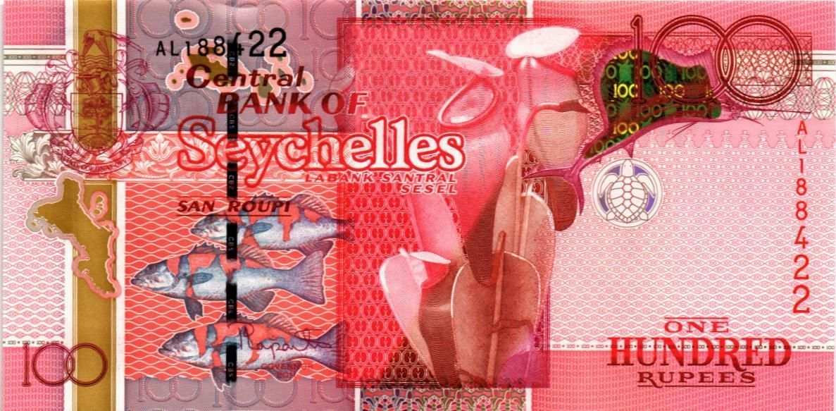СЕЙШЕЛЬСКИЕ ОСТРОВА 100 РУПИЙ 1
