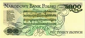 ПОЛЬША 5000 ЗЛОТЫХ 2