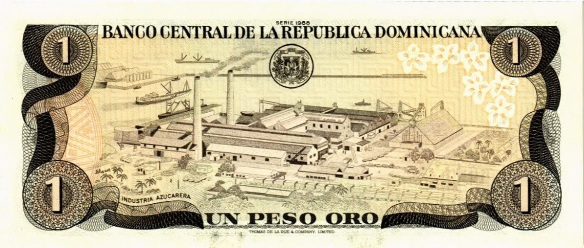 ДОМИНИКАНСКАЯ РЕСПУБЛИКА 1 ПЕСО 2