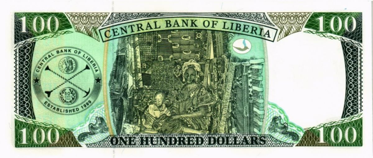 ЛИБЕРИЯ 100 ДОЛЛАРОВ 2
