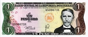 ДОМИНИКАНСКАЯ РЕСПУБЛИКА 1 ПЕСО 1