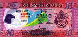 СОЛОМОНОВЫ ОСТРОВА 10 ДОЛЛАРОВ (X - REPLACEMENT) 1